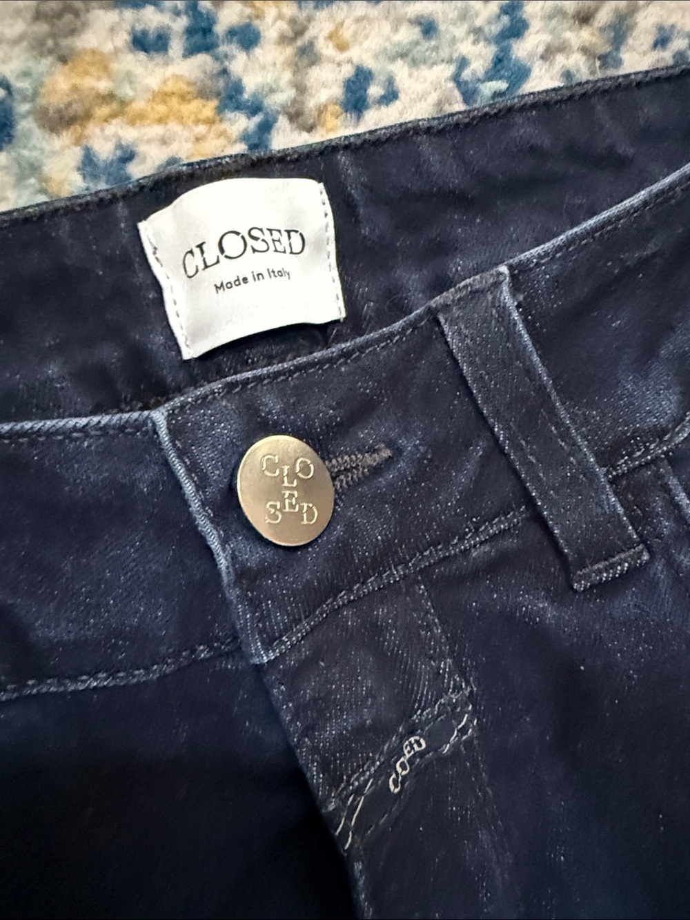 Closed Women's Dark Navy Skinny Jeans - Picture 2 of 5